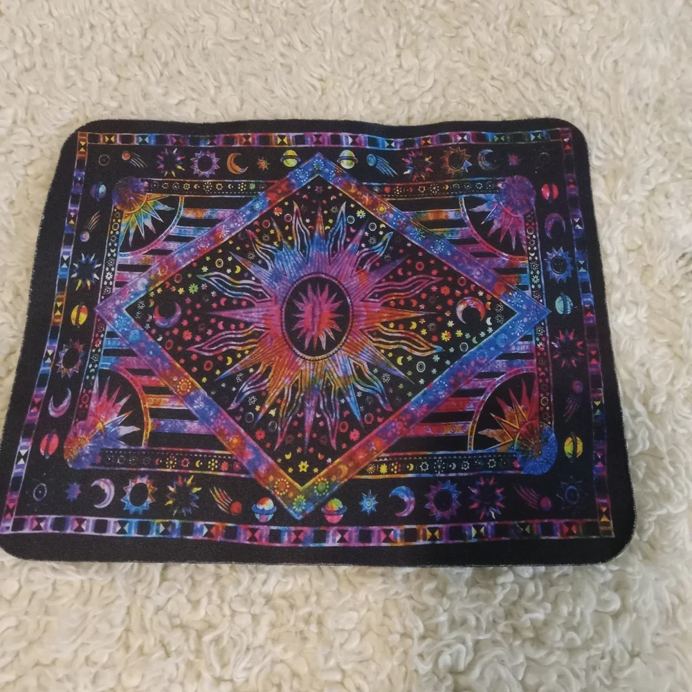 Colorful Tapestry and Gold Star Wall Accent Set